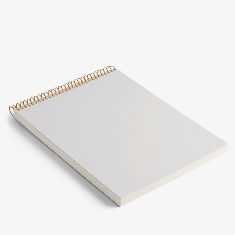 Smythson A5 Spiral Watercolour Pad Refill NILE BLUE