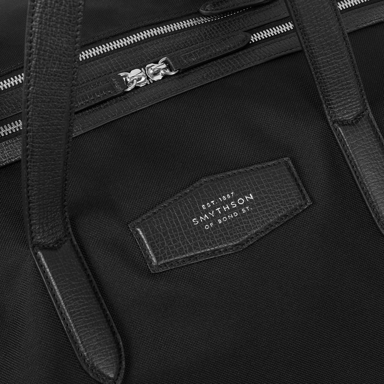 Smythson Norton Travel Bag BLACK