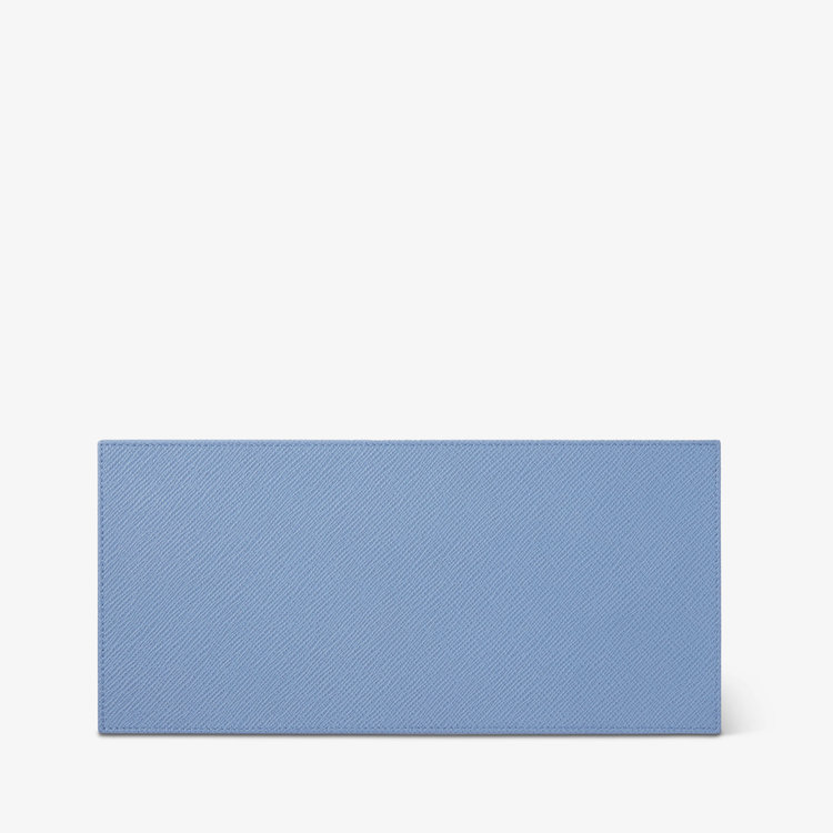 Smythson Panama Large Box NILE BLUE
