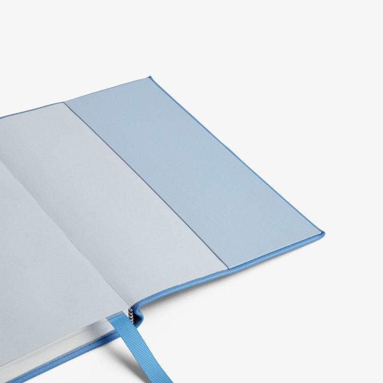 Smythson 【予約】2027 Soho Daily Diary in Pastegrain NILE BLUE