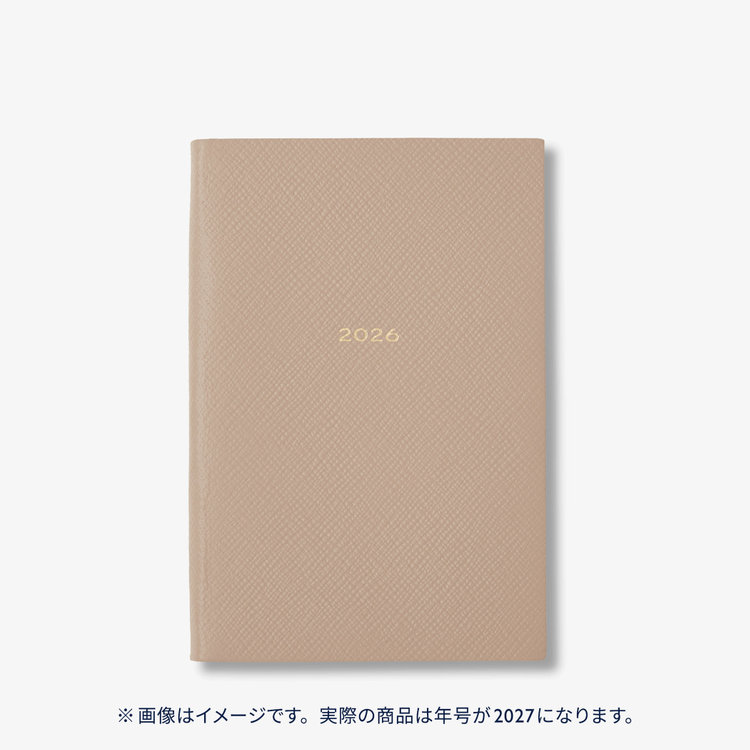 【予約】2027 Chelsea Weekly Diary in Pastegrain