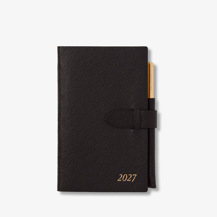 2027 Panama Weekly Diary with Pencil in Pastegrain
