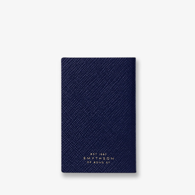 Smythson Pastegrain Wafer The Boss NAVY