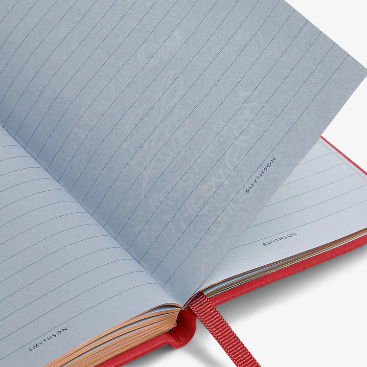 Smythson Pastegrain Panama Travel And Experiences SCARLET RED