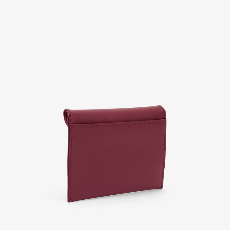 Smythson Envelope Pouch in Milton BRICK