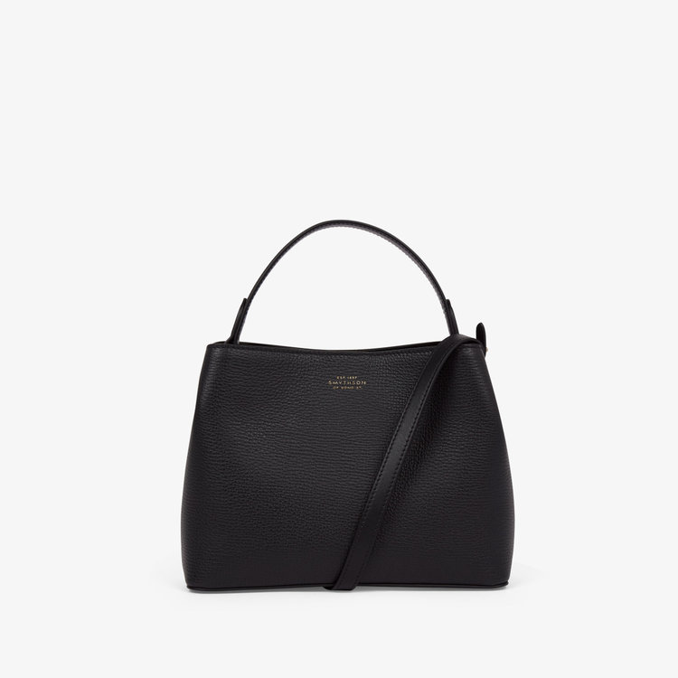 Smythson Ludlow Day Crossbody Bag BLACK