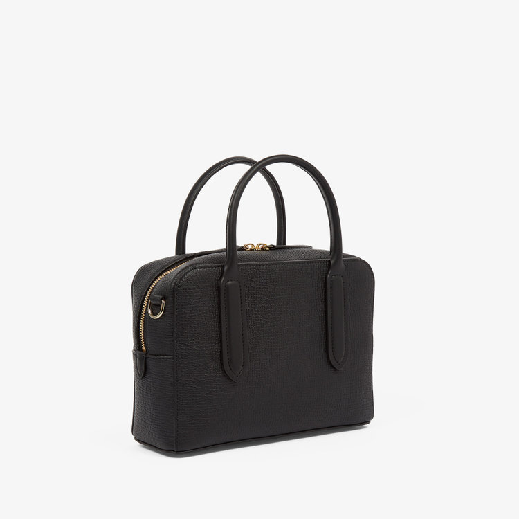 Smythson Ludlow Mini Lytton Bag BLACK