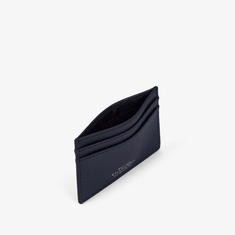 Flat Card Holder in Panama Stripe