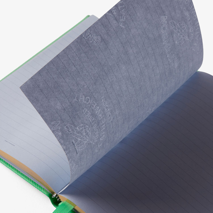Smythson Pastegrain Soho Notebook SHAMROCK