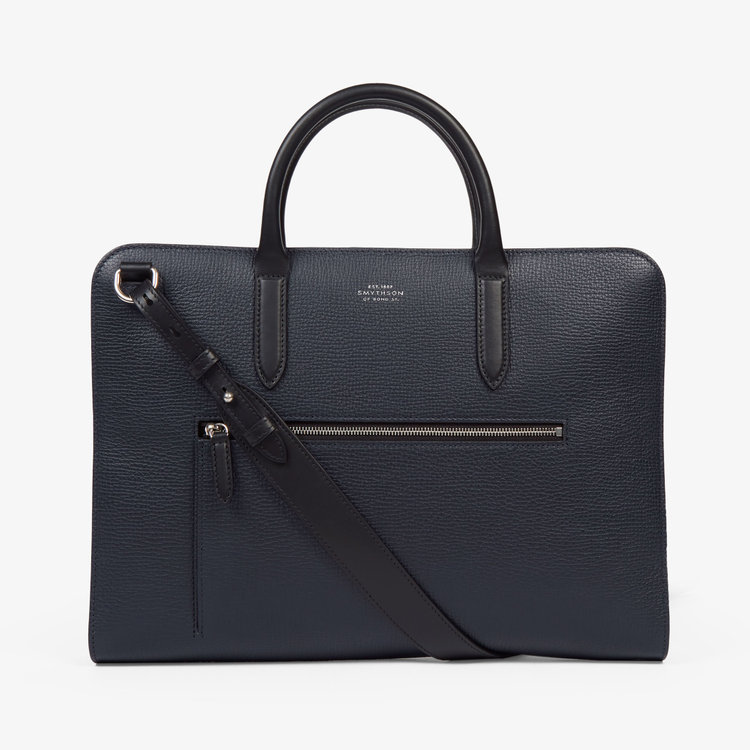 Ludlow Ultra Slim Brief Case With Zip Front