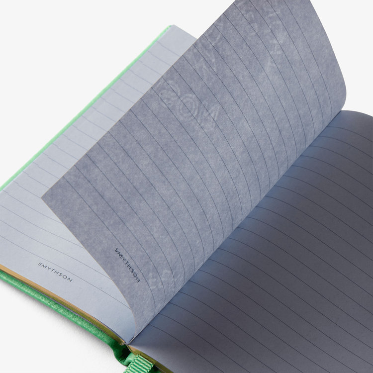 Smythson Pastegrain Wafer Notebook SHAMROCK