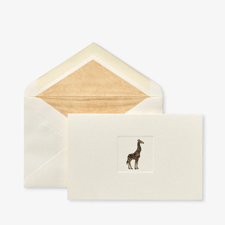 Lg Icon Giraffe 10 Card Set