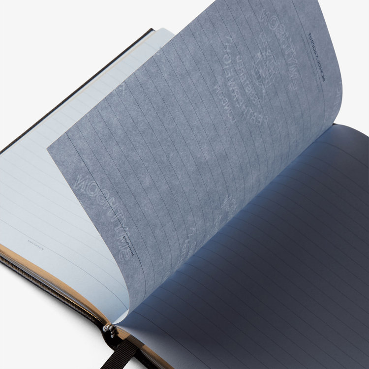 Smythson 2027 Soho Daily Diary in Pastegrain BLACK