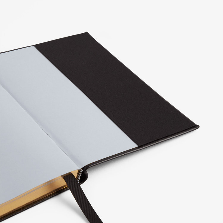 Smythson 2027 Soho Daily Diary in Pastegrain BLACK