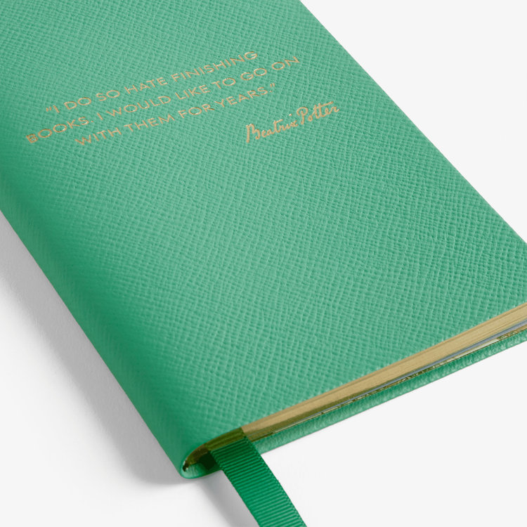 Smythson Smythson x Peter Rabbit and Friends Chelsea Notebook in Panama SHARBET