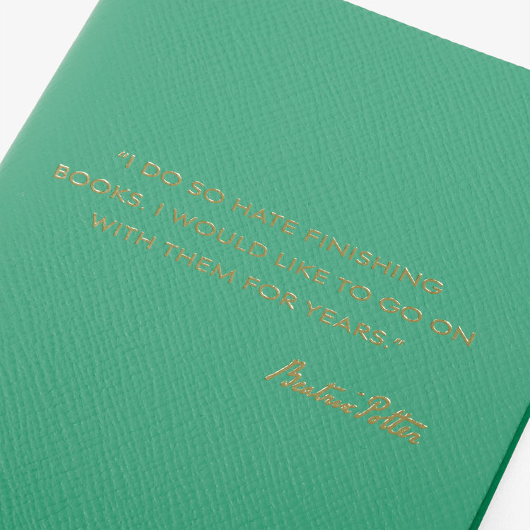 Smythson Smythson x Peter Rabbit and Friends Chelsea Notebook in Panama SHARBET