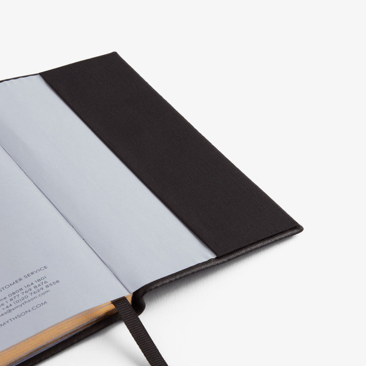 Smythson 【予約】2027 Panama Weekly Diary in Pastegrain BLACK