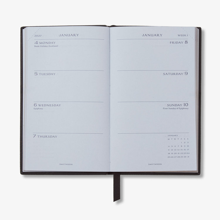 【予約】2027 Panama Weekly Diary in Pastegrain