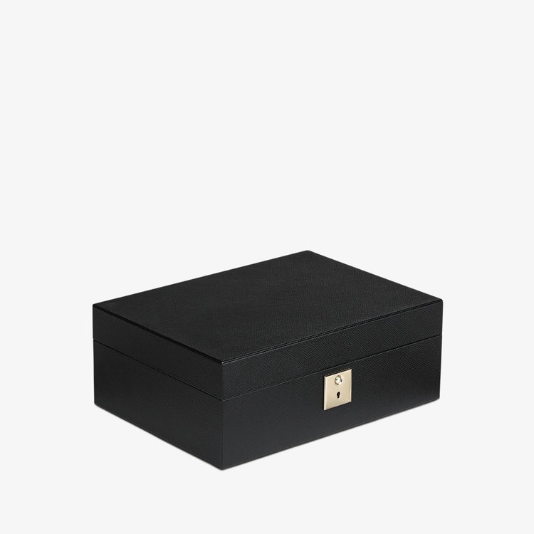 Panama Jewellery Box With Travel Tray