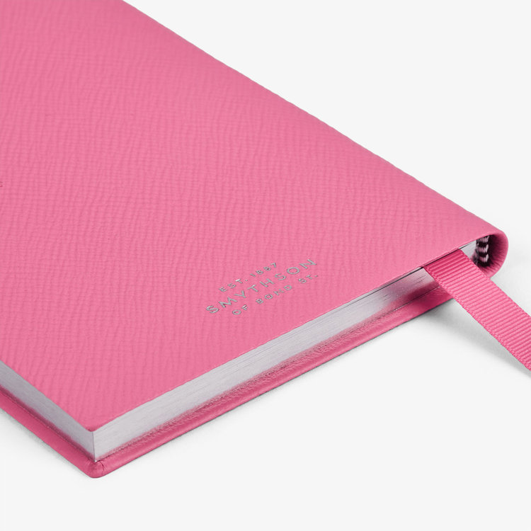 Smythson Pastegrain Chelsea Wonder woman FLAMINGO