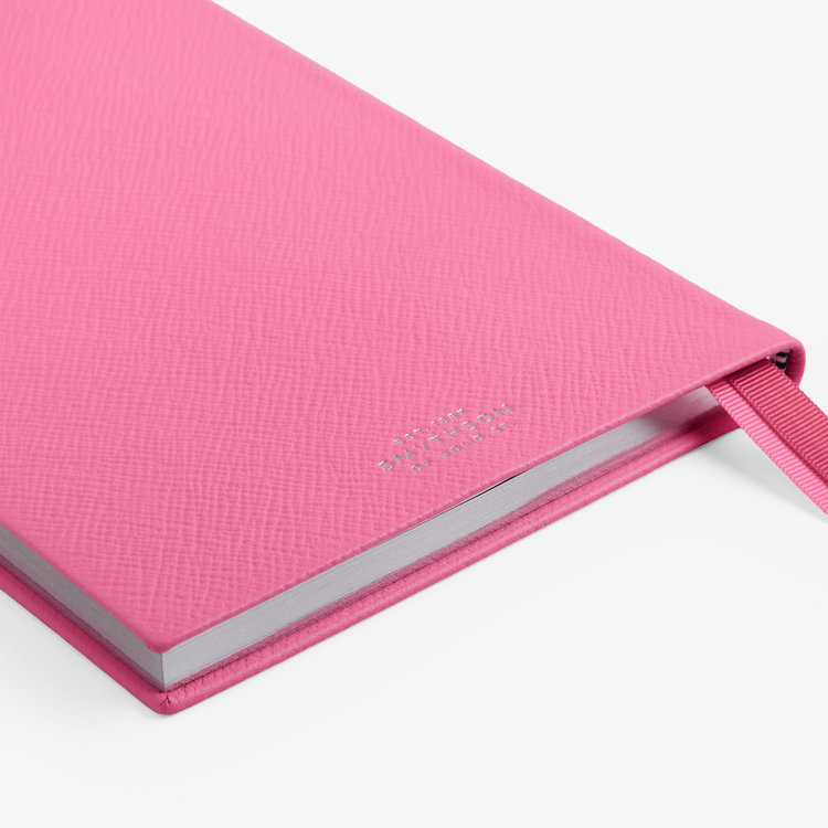 Smythson 【予約】2027 Soho Weekly Diary in Pastegrain FLAMINGO