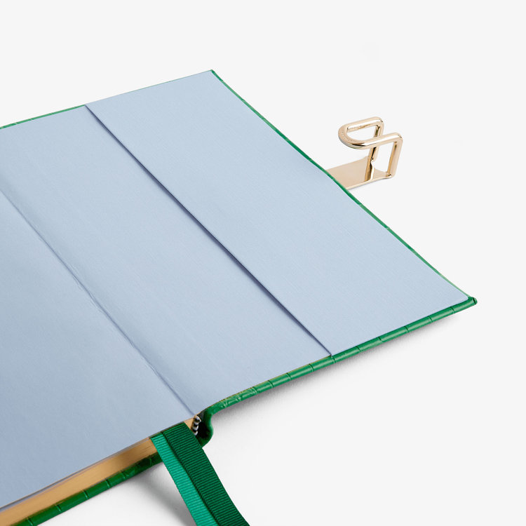 Smythson 【予約】2027 Soho Weekly Diary with Slide in Mara JADE