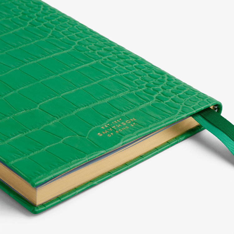 Smythson 【予約】2027 Soho Weekly Diary with Slide in Mara JADE