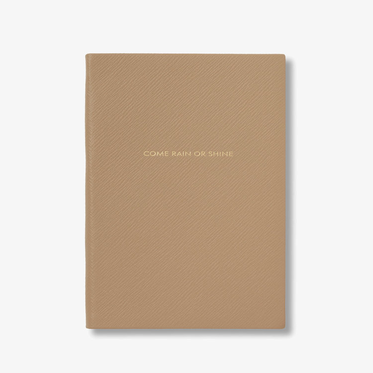 Smythson Burberry x Smythson Soho Notebook in Pastegrain BEIGE