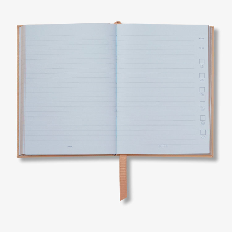 Smythson Burberry x Smythson Soho Notebook in Pastegrain BEIGE