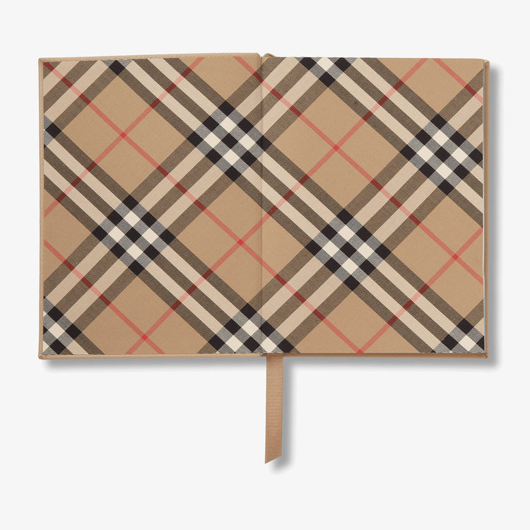 Smythson Burberry x Smythson Soho Notebook in Pastegrain BEIGE