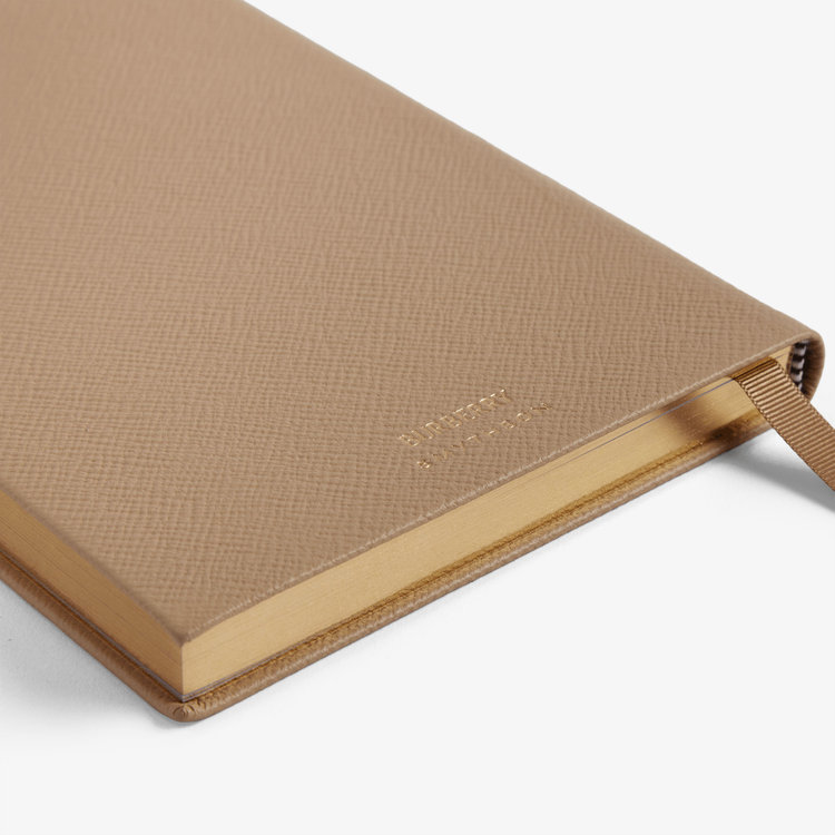 Smythson Burberry x Smythson Soho Notebook in Pastegrain BEIGE