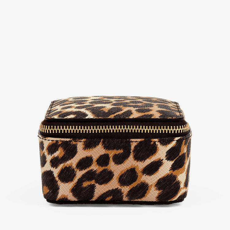 Panama Leopard Medium Trinket Case