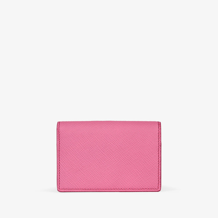 Panama Folded Card Case with Snap Closure
