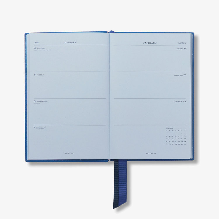 2027 Chelsea Weekly Diary in Pastegrain