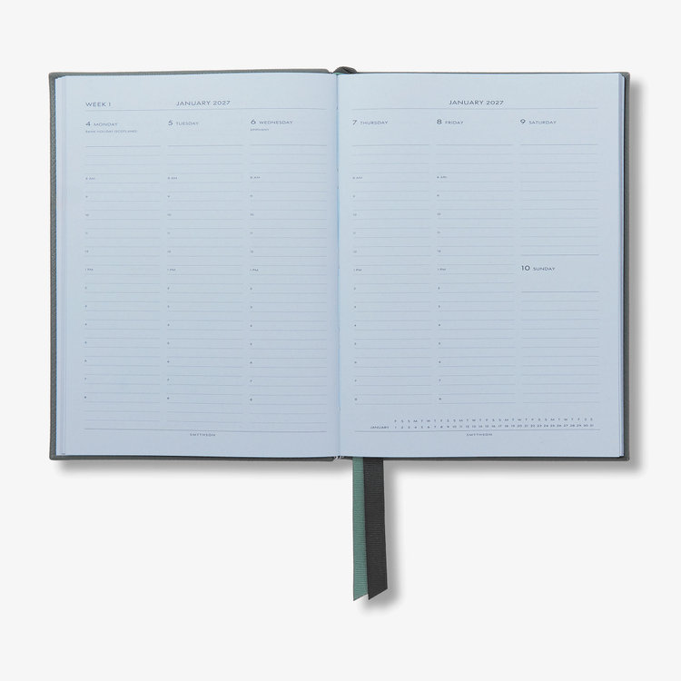 2027 Soho Vertical Weekly Diary in Pastegrain
