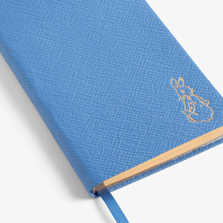 Smythson Smythson x Peter Rabbit and Friends Panama Notebook NILE BLUE