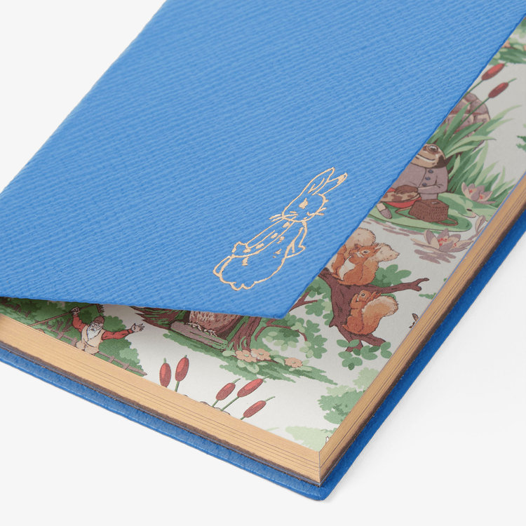 Smythson Smythson x Peter Rabbit and Friends Panama Notebook NILE BLUE